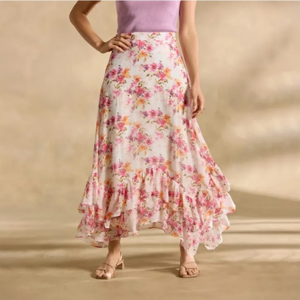 Sundance Champs De Fleur Skirt , Blush